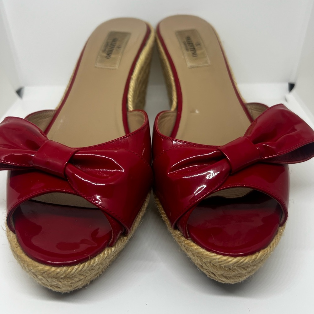 Valentino Espadrille Wedges